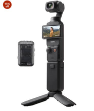 Load image into Gallery viewer, DJ I Pocket 3 Creator Combo Vlogging Camera 1 Inch CMOS 4K 120fps Video 3 Axis Stabilization Compact Camera with Mic Face Tracking Fast Focus for YouTube Travel Photography