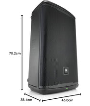 Load image into Gallery viewer, JBL Professional EON715 15-inch Powered PA Speaker with Bluetooth, Black