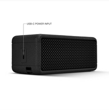 Load image into Gallery viewer, Marshall Emberton III Compact Portable Bluetooth Speaker with 32+ Hours of Playtime, (360° Sound), Dust & Waterproof (IP67) – Black & Brass.