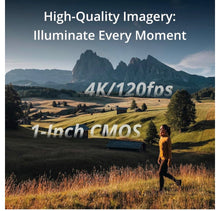 Load image into Gallery viewer, DJ I Pocket 3 Creator Combo Vlogging Camera 1 Inch CMOS 4K 120fps Video 3 Axis Stabilization Compact Camera with Mic Face Tracking Fast Focus for YouTube Travel Photography