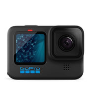 Load image into Gallery viewer, GoPro HERO11 Waterproof Action Camera with Front & Rear LCD Screens, 5.3K60 Ultra HD Video, HyperSmooth 5.0,1080p Live Streaming with Enduro Battery (1-Yr International + 1-Yr India Warranty), Black
