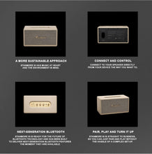 Load image into Gallery viewer, Marshall Stanmore III Wired Connectivity Home Speaker with Bluetooth 5.2 & RCA or 3.5mm Input - Cream