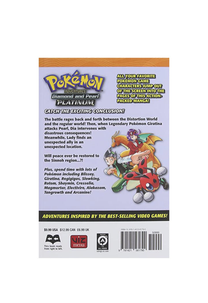 Pokémon Adventures Diamond & Pearl / Platinum Box Set: Includes