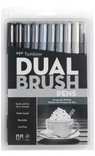 Load image into Gallery viewer, Tombow Grayscale Palette Set of 10