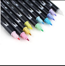 Load image into Gallery viewer, Tombow Dual Brush Pen Art Markers 10-Pack, Pastel