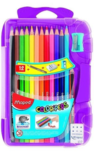 Load image into Gallery viewer, Maped Color'Peps Color Pencil Set - Pack of 12 (Multicolor)