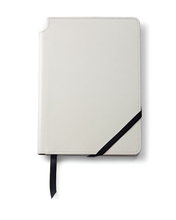 Load image into Gallery viewer, Cross Gift Set Calais Satin Chrome Ballpoint Pen With White Medium Classic Journ