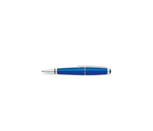 Load image into Gallery viewer, Cross At0555-3 Edge Rollerball Pen – Blue With Chrome Trims