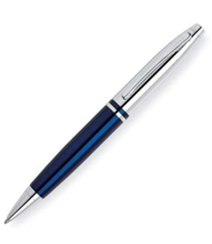 Load image into Gallery viewer, Cross Calais Chrome Ball Pen, Blue