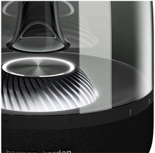 Load image into Gallery viewer, Harman Kardon Aura Studio 2 Wireless Speaker with Ambient Lighting (Black)