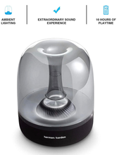 Load image into Gallery viewer, Harman Kardon Aura Studio 2 Wireless Speaker with Ambient Lighting (Black)