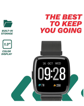 Load image into Gallery viewer, CORSECA Fittex Health and Fitness Smart Watch with Multi Functional Touchscreen