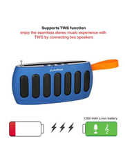 Load image into Gallery viewer, Stuffcool Chet Portable True Wireless Bluetooth Speaker with Mic