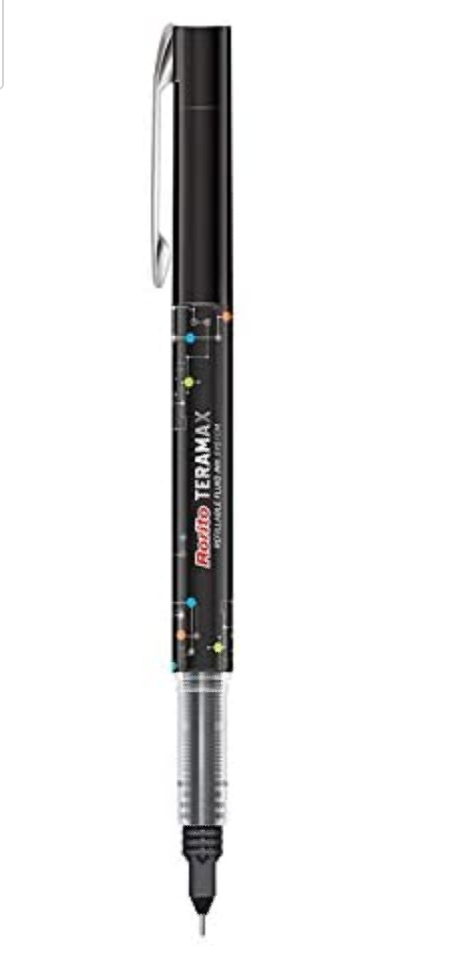 Rorito Maxtron Gel Pen Black (Robotic Fluid Ink System