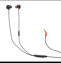 Load image into Gallery viewer, JBL Quantum 50 Wired in-Ear Gaming Headphone with Twistlock Technology, Inline Voice Focus Microphone and Master Volume Slider (Black)