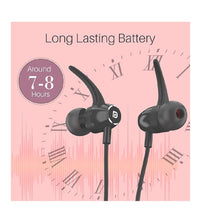 Load image into Gallery viewer, Portronics Harmonics 300 POR-1181 Stereo Wireless Bluetooth 5.0 Sports Headset with High Bass (Black)