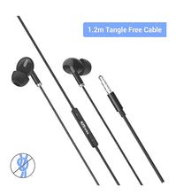 Load image into Gallery viewer, Portronics Conch Delta POR-1155 in-Ear Wired Earphone(Black)