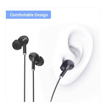Load image into Gallery viewer, Portronics Conch Delta POR-1155 in-Ear Wired Earphone(Black)
