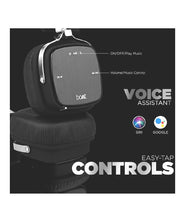 Load image into Gallery viewer, boAt Rockerz 600 Bluetooth Headphone with Luxurious Sound, Plush Earcushions, Foldable Ergonomic Design and Up to 20H Playtime (Black)