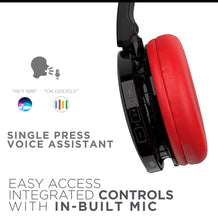 Load image into Gallery viewer, boAt Rockerz 370 Wireless Headphone with Bluetooth 5.0, Immersive Audio, Lightweight Ergonomic Design, Cosy Padded Earcups and Up to 12H Playback Bliss (Fiery Red)