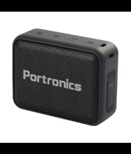 Load image into Gallery viewer, Portronics Dynamo POR-394 5W Bluetooth 5.0 Portable Stereo Speaker with TWS, USB Music & FM Music and Clear Bass Sound, 2000mAh Battery (Black)