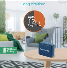 Load image into Gallery viewer, Portronics Dynamo 5W POR-737 Bluetooth 5.0 Portable Stereo Speaker with TWS, USB Music & FM Music and Clear Bass Sound (Blue)
