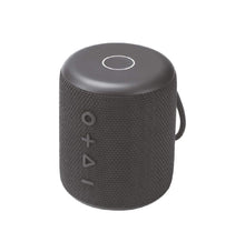 Load image into Gallery viewer, Portronics SoundDrum Plus a 15W POR-1040 Bluetooth 5.0 Portable Stereo Speaker Comes with Boosted Bass, Equaliser Function, in-Built Mic, 3.5mm Aux in-Port, Pendrive and 2500mAh Battery, Black