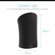 Load image into Gallery viewer, Portronics POR-280 Sound Pot Wireless Bluetooth Speaker (Black)