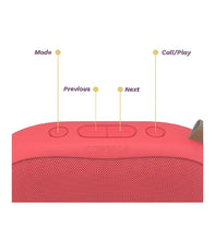 Load image into Gallery viewer, Corseca Sushi 10W Wireless Portable Bluetooth Speaker with FM Radio HD Sound and Deep Bass with Built-in Mic SD Card and Aux