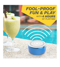 Load image into Gallery viewer, Corseca Aquaboom IP67 Waterproof Stereo TWS Bluetooth Wireless Speaker (Blue)