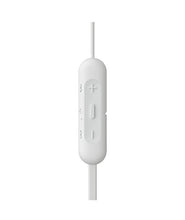 Load image into Gallery viewer, Sony WI-C200 Wireless In-Ear Headphones with 15 Hours Battery Life, Quick Charge, Magnetic Earbuds for Tangle Free Carrying,Metallic Finish, Bluetooth ver 5.0, Headset with mic for phone calls (White)