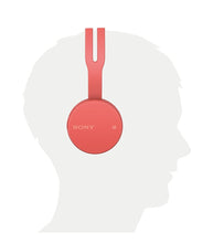 Load image into Gallery viewer, Sony WH-CH400 Wireless Headphones (Red)
