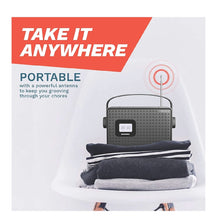 Load image into Gallery viewer, Corseca Black Boy 3 Premium Wireless Bluetooth Speaker with FM Radio Customizable Alarm AUX and USB Port (Black)