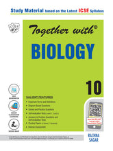 Load image into Gallery viewer, Together with ICSE Biology Study Material for Class 10