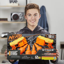 Load image into Gallery viewer, Nerf Fang QS-4 Dual Targeting Set, 18-Piece Alpha Strike Set, 2 Blasters, 4 Half-Targets and 12 Darts, Multicolor