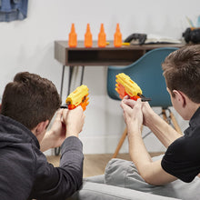 Load image into Gallery viewer, Nerf Fang QS-4 Dual Targeting Set, 18-Piece Alpha Strike Set, 2 Blasters, 4 Half-Targets and 12 Darts, Multicolor