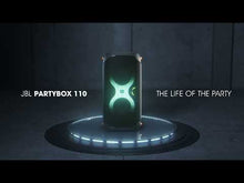Load and play video in Gallery viewer, JBL PartyBox 110 - Portable Party Speaker with Built-in Lights, Powerful Sound and deep bass