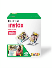 Load image into Gallery viewer, Fujifilm Instax Mini Picture Format Film - Value Pack 40 Shots Films (White)