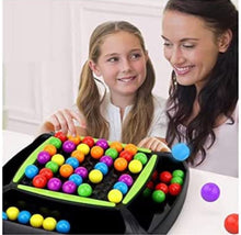 Load image into Gallery viewer, 48 Colorfull Rainbow Ball Elimination Game Kid Parent Interaction Puzzle Magic Chess Family Game Toy Set Rainbow Ball Matching Game for Kid Adult to Play Together
