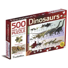 Load image into Gallery viewer, 500 Piece Jigsaw Puzzle Dinosaurs