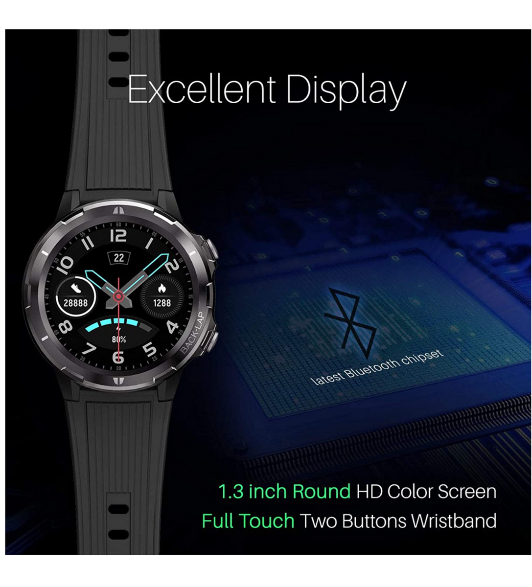 Portronics YOGG Kronos Alpha Smart Watch with Fitness Tracker