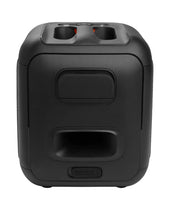 Load image into Gallery viewer, JBL PartyBox Encore Essential Bluetooth Party Speaker with Dynamic Music Synced Strobe Lightshow,Powerbank,JBL Pro Sound,IPX4 Splashproof,JBL PartyBox App,USB and Mic Input(100 Watt RMS, Black)