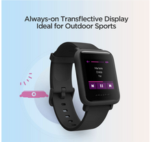 Load image into Gallery viewer, Amazfit Bip S Lite Smart Watch, 30 Days Battery Life, 150+ Watch Faces, Always-on Display, 30g Lightweight, 5 ATM Water Resistance, 8 Sports Modes (Charcoal Black)