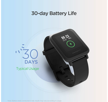 Load image into Gallery viewer, Amazfit Bip S Lite Smart Watch, 30 Days Battery Life, 150+ Watch Faces, Always-on Display, 30g Lightweight, 5 ATM Water Resistance, 8 Sports Modes (Charcoal Black)