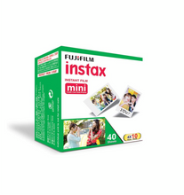 Load image into Gallery viewer, Fujifilm Instax Mini Picture Format Film - Value Pack 40 Shots Films (White)