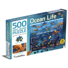 Load image into Gallery viewer, 500 Piece Jigsaw Puzzle Ocean Life