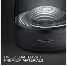 Load image into Gallery viewer, Harman Kardon Aura Studio 3 Bluetooth Speaker with 360 Degree Sound and Ambient Light Effects (Black)