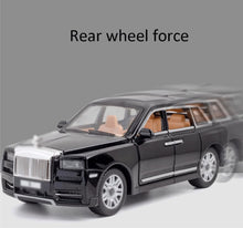 Load image into Gallery viewer, Rolls Royce Diecast Alloy Metal Pull Back Die-cast Car 1:24 Rolls Royce Metal Pullback Toy car with Openable Doors & Light,Music Boys for Kids