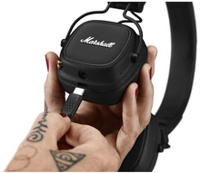 Load image into Gallery viewer, Marshall Major IV Foldable Bluetooth Headphones -Black