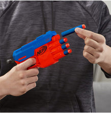 Load image into Gallery viewer, Nerf Alpha Strike Fang QS-4 Toy Blaster, 4-Dart Blasting Fire 4 Darts in a Row, 10 Official Nerf Elite Darts Easy Load-Prime-Fire, Toys for Kids, Teens, Adults, Boys and Girls, Outdoor Toys
